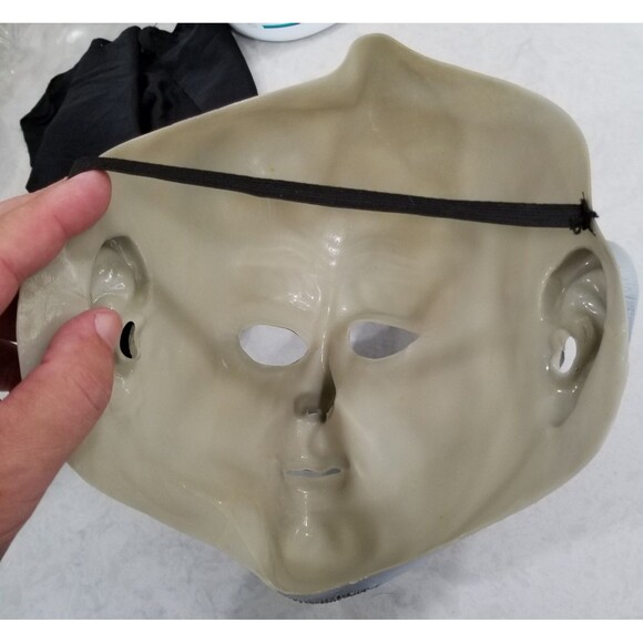 Vintage Rubies Uncle Fester latex over the head mask with hood - Picture 6 of 10